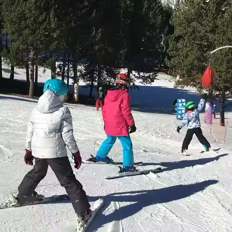 Escuela de esquí en Benasque
