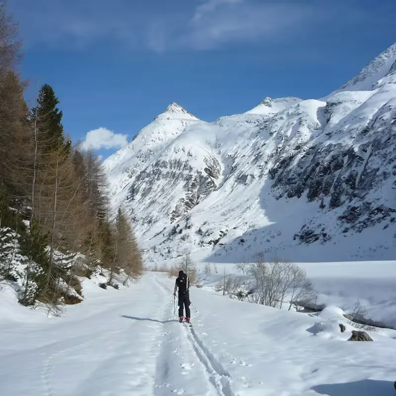 Esquí de travesía de montaña